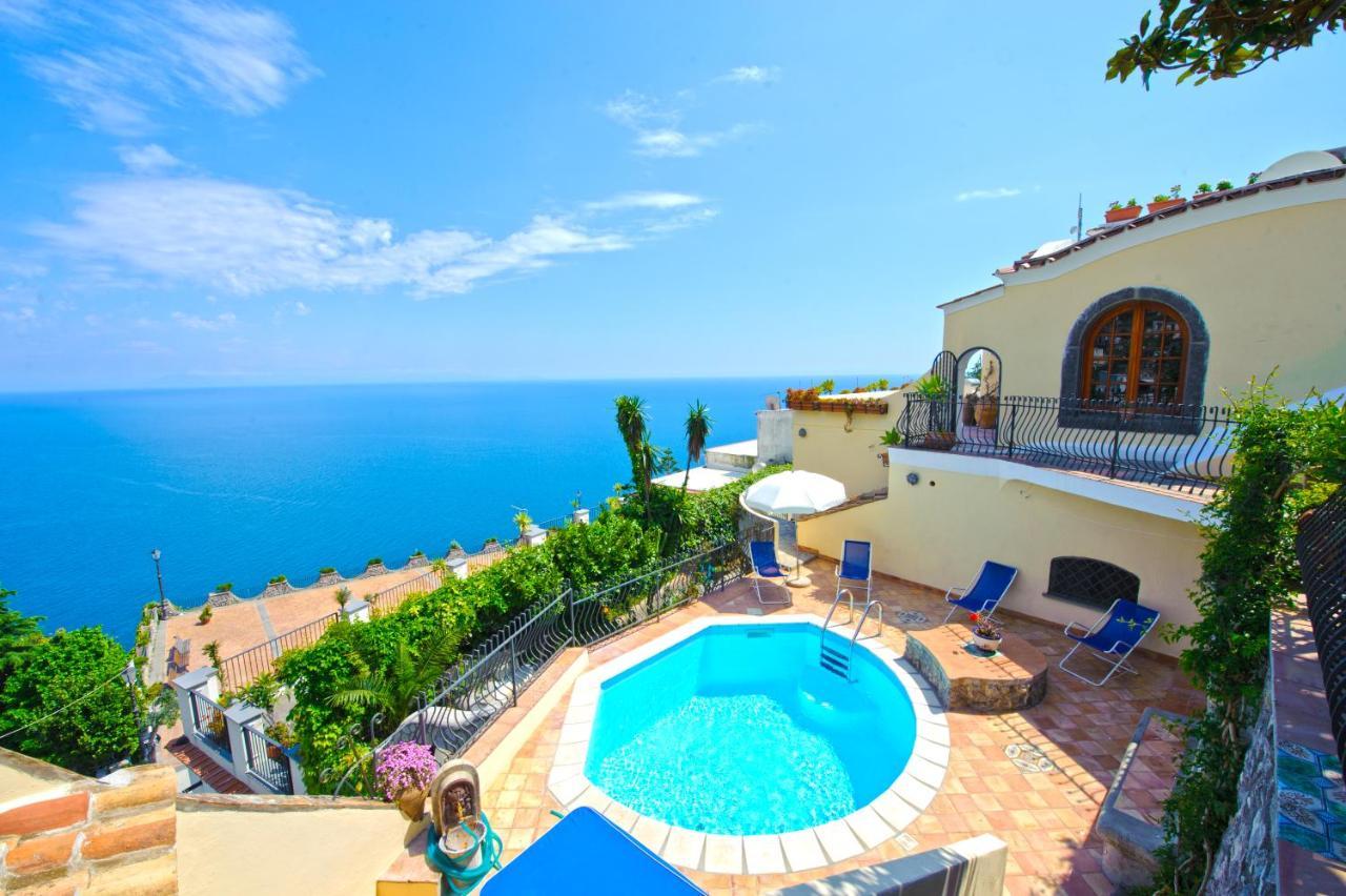 Villa Marianna Amalfi Coast - Pool 普莱亚诺 外观 照片